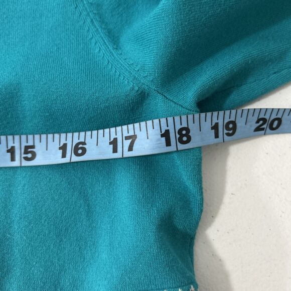 Per Se‎ Sweater Womens Large Colorblock Pullover Preppy Y2K 90s - Picture 6 of 8